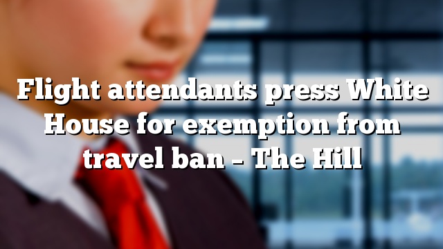 Flight attendants press White House for exemption from travel ban – The Hill