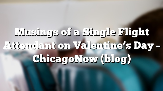 Musings of a Single Flight Attendant on Valentine’s Day – ChicagoNow (blog)